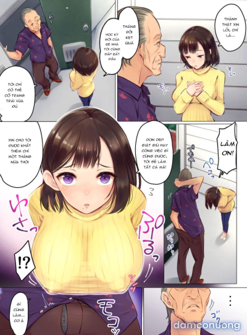 Tainou Yachin wa Karada Barai de ~Kichiku Ooya ni Netorareru Bijin Oyako-FULL COLOR Oneshot - Page 4