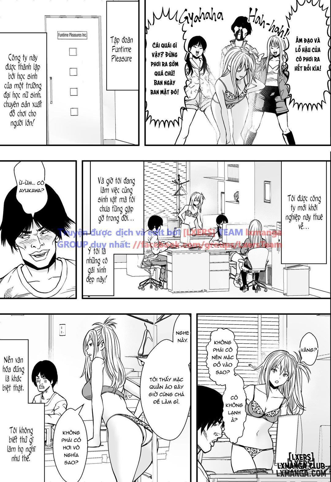 Bận Rộn Với Mấy Cô Nàng Gyaru Công Sở Oneshot - Page 6