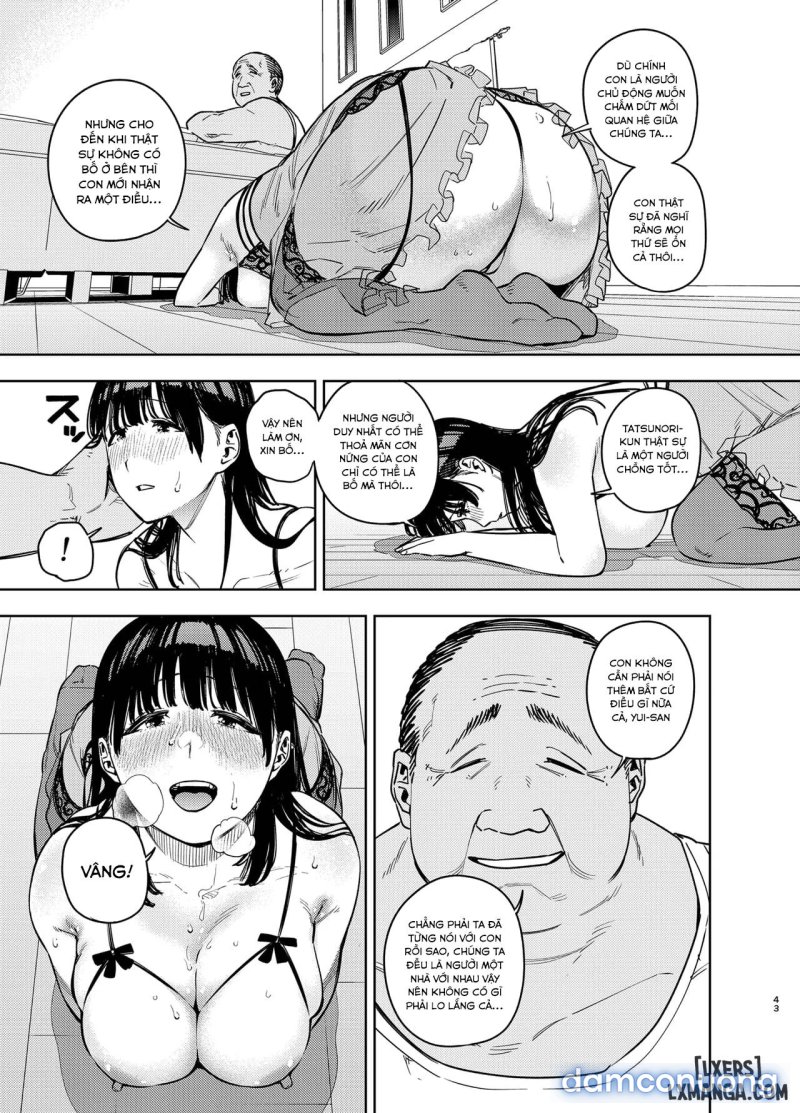 Gifu ni Dakareru Tsuma Yui Hen 3 Oneshot - Page 41