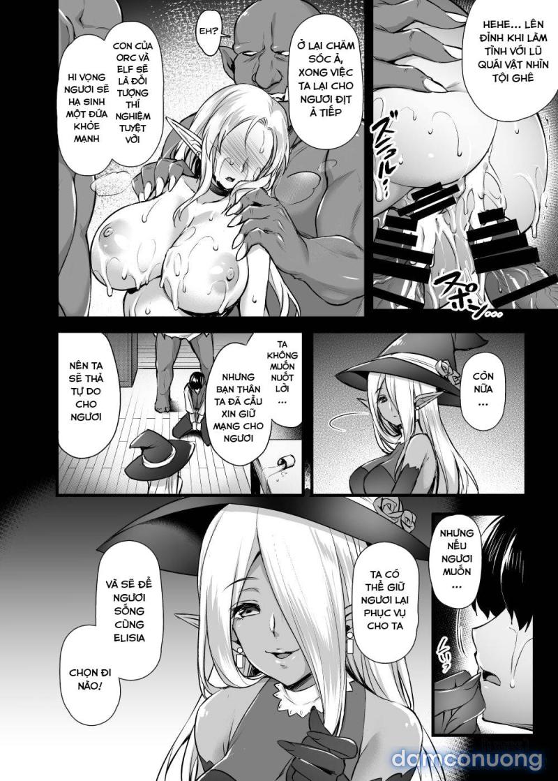 Elf no Okaa-san ~Giri no Musuko no Me no Mae de Orc ni Okasarete Chapter 1 - Page 24