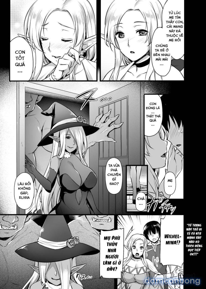 Elf no Okaa-san ~Giri no Musuko no Me no Mae de Orc ni Okasarete Chapter 1 - Page 7