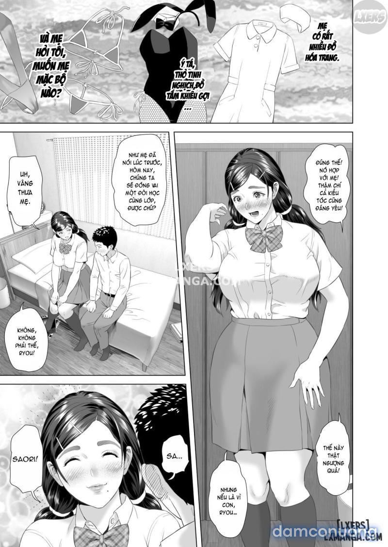 Kinjo Yuuwaku Musuko o Yobai ni Sasou Haha Hen Chapter 1 - Page 25