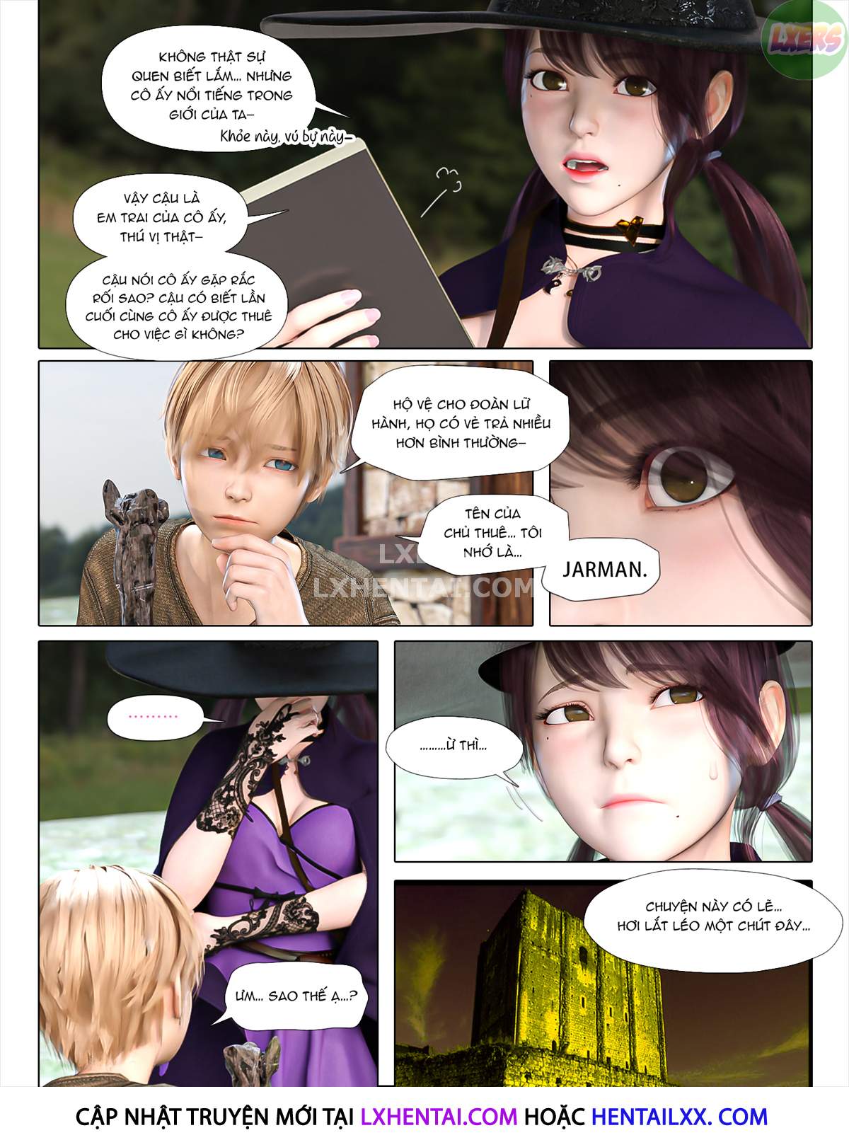 Đóa hồng sa vào bóng tối Chapter 3 - Page 5