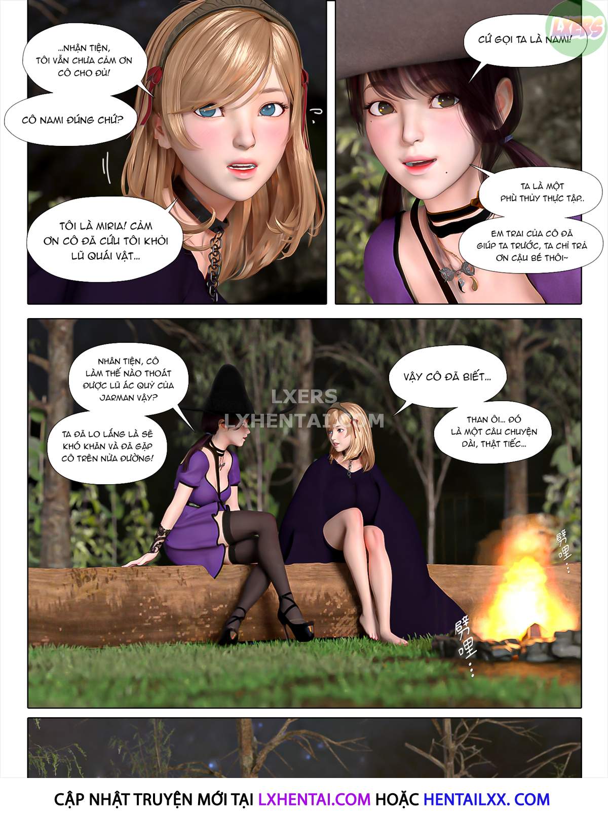 Đóa hồng sa vào bóng tối Chapter 3 - Page 54