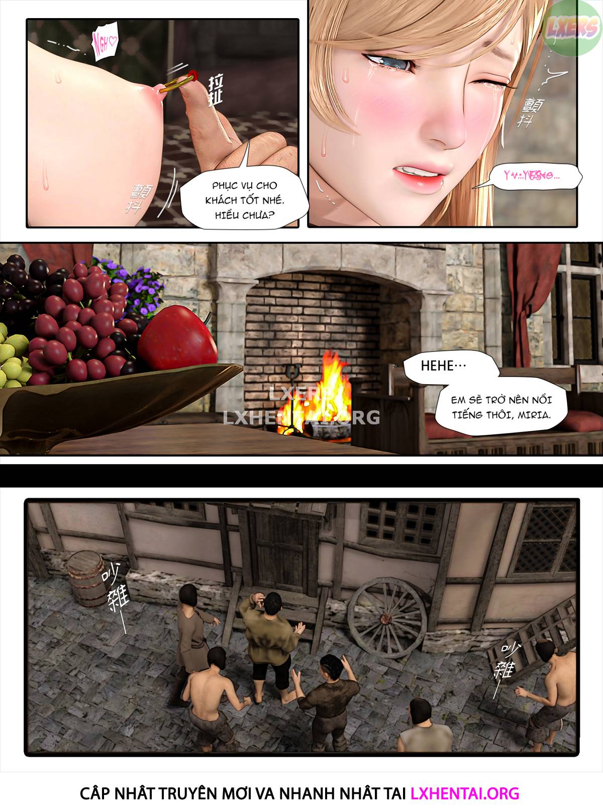 Đóa hồng sa vào bóng tối Chapter 4 - Page 35