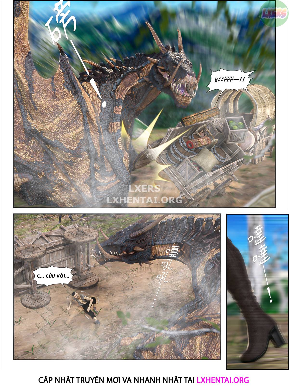 Đóa hồng sa vào bóng tối Chapter 4 - Page 5