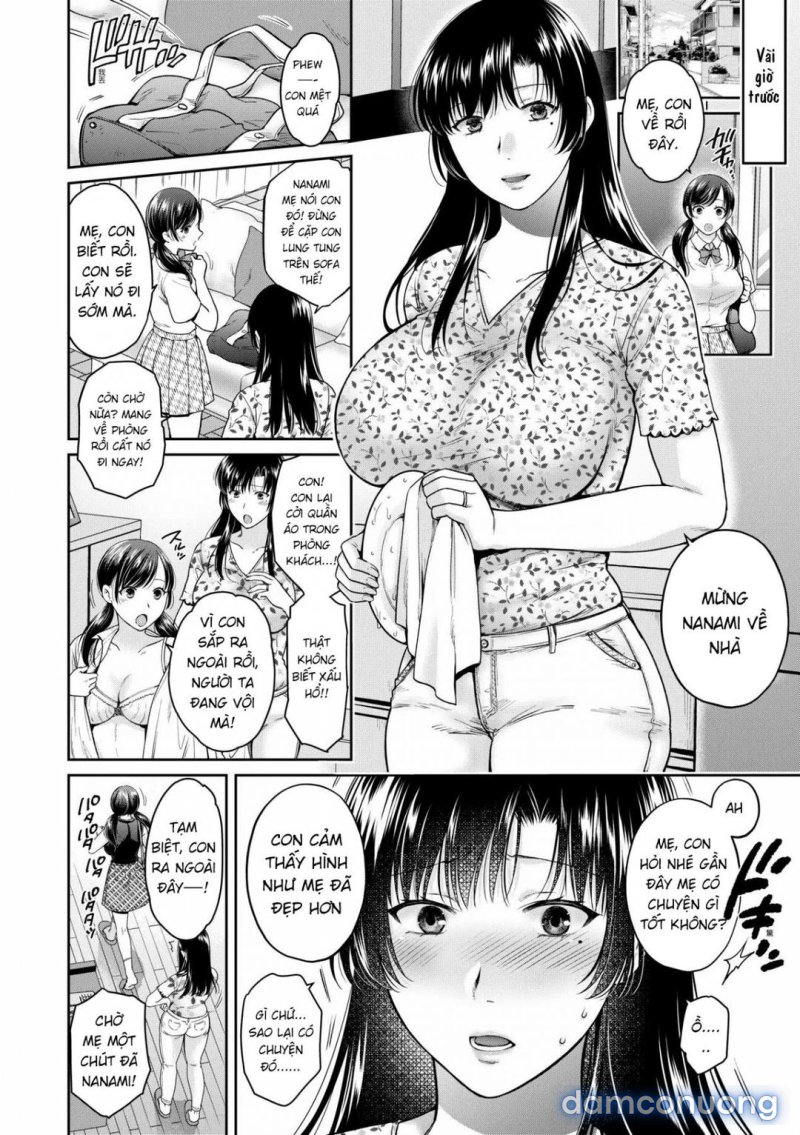 Henyousuru Oyako Etsuraku Ni Mezameru Saori, Yokubou Ni Ochiru Nanami Chapter 3 - Page 4