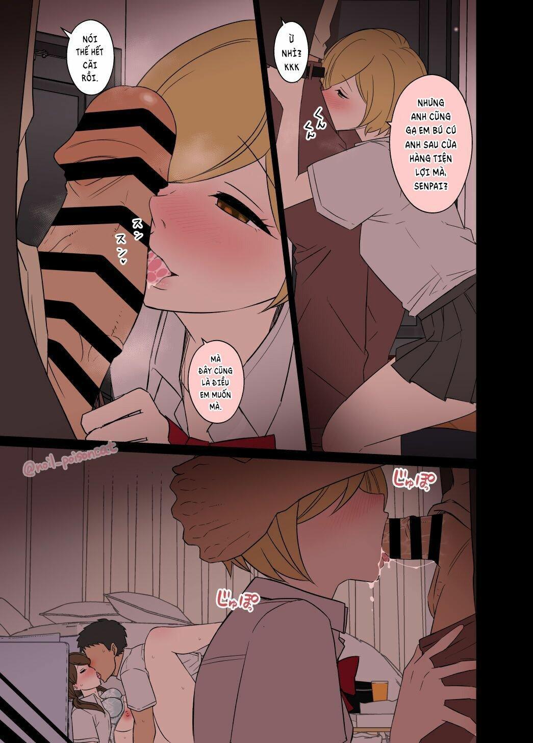 Làm chuyện xấu xa với hai nữ sinh say xỉn Oneshot - Page 6