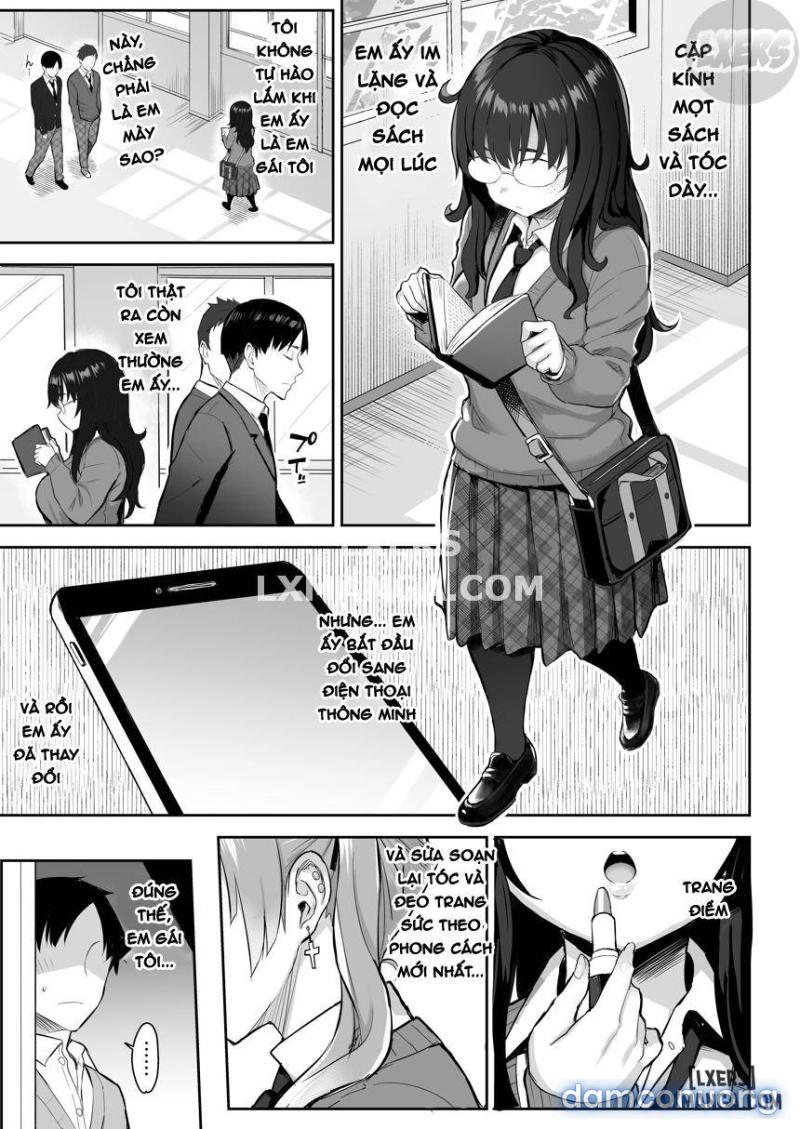 Moto InCha no Kyonyuu Yariman Imouto ga Erosugite, Onii-chan wa Mou FULL Chapter 1 - Page 4