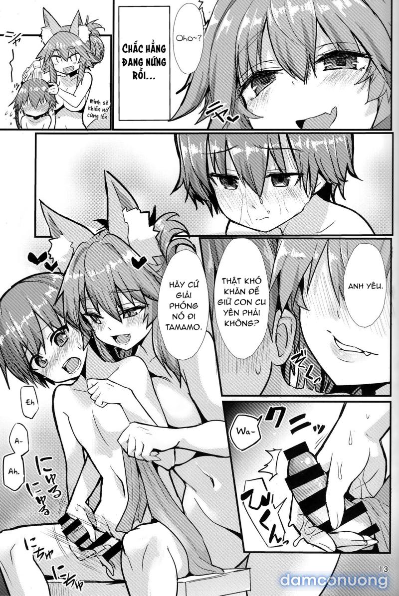 Người vợ hám tình Tamamo-chan Oneshot - Page 12