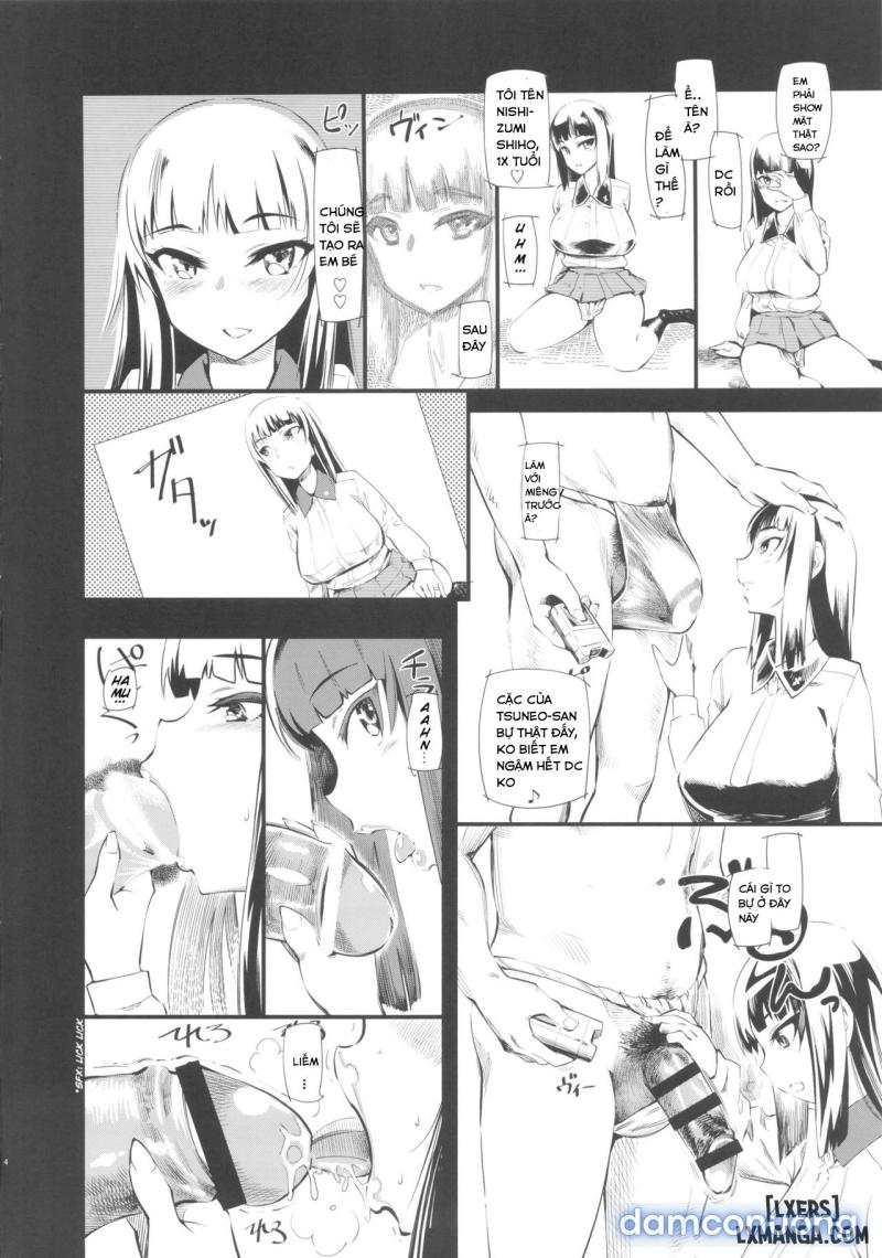 Nishizumi Household Peaceful 4-some Chapter 1 - Page 5