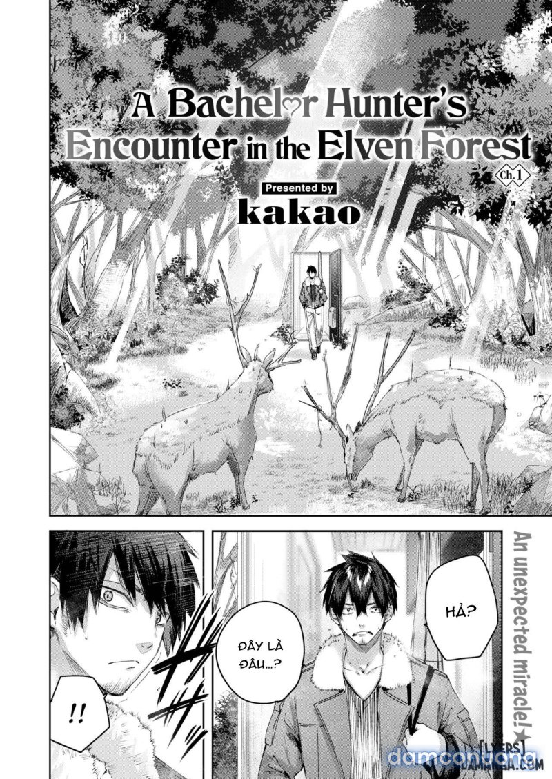 Dokushinn Hunter no Deai ha Elf no Mori de Chapter 1 - Page 2