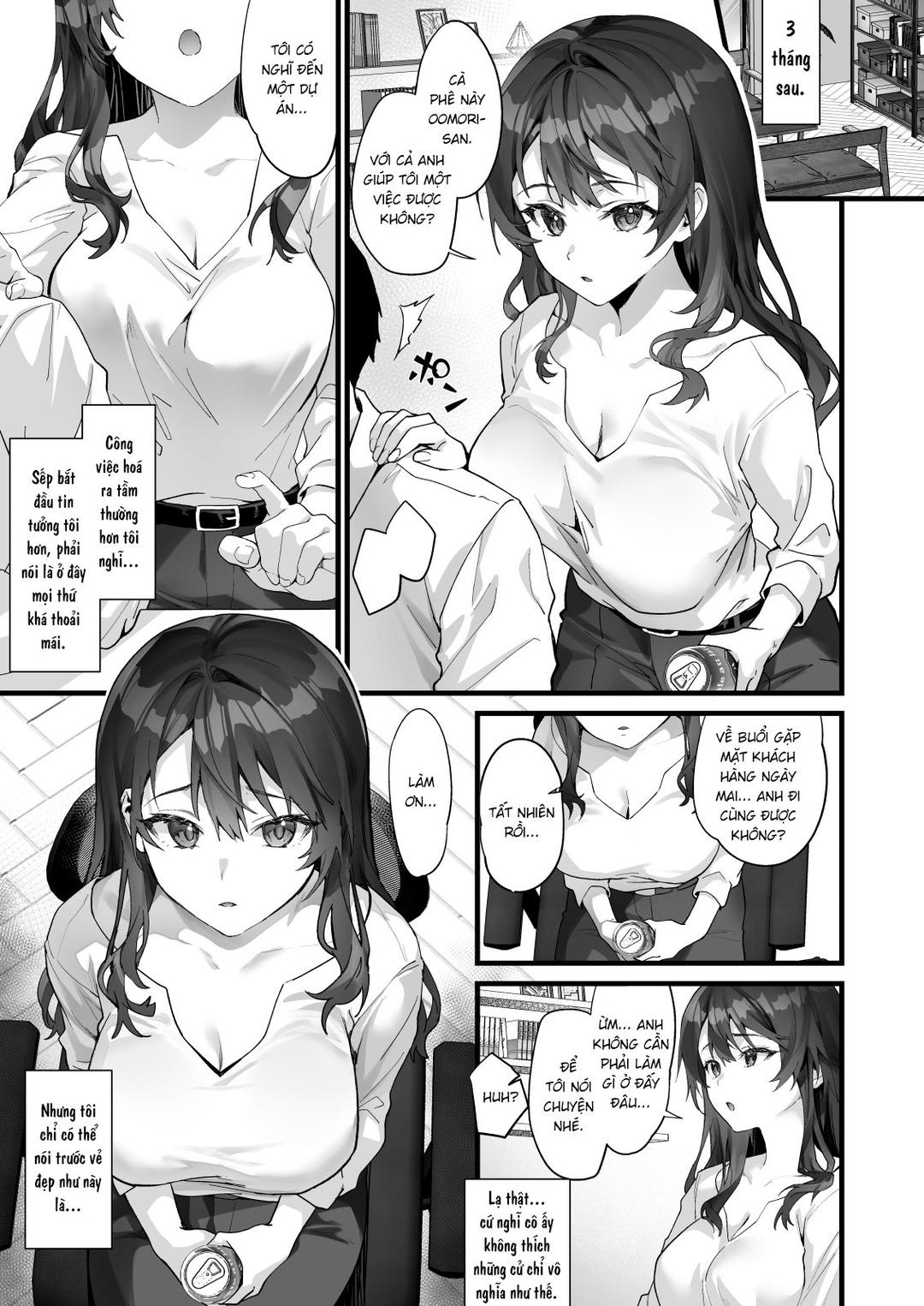 JK Chuutai Tsuyogari Shachou ga Buka no Fusei ni Make Midara ni Koshi o Furi Netoru made Oneshot - Page 4