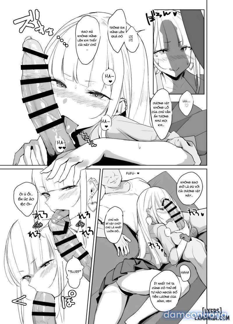 Ecchi na Gal JK ga Kyokon Zetsurin Oji-san to Pakoru Yatsu Oneshot - Page 6