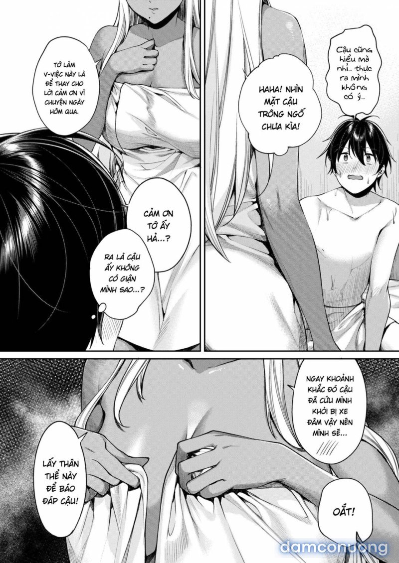 Lý do tôi có cô bạn gái là gyuru da ngăm Oneshot - Page 15