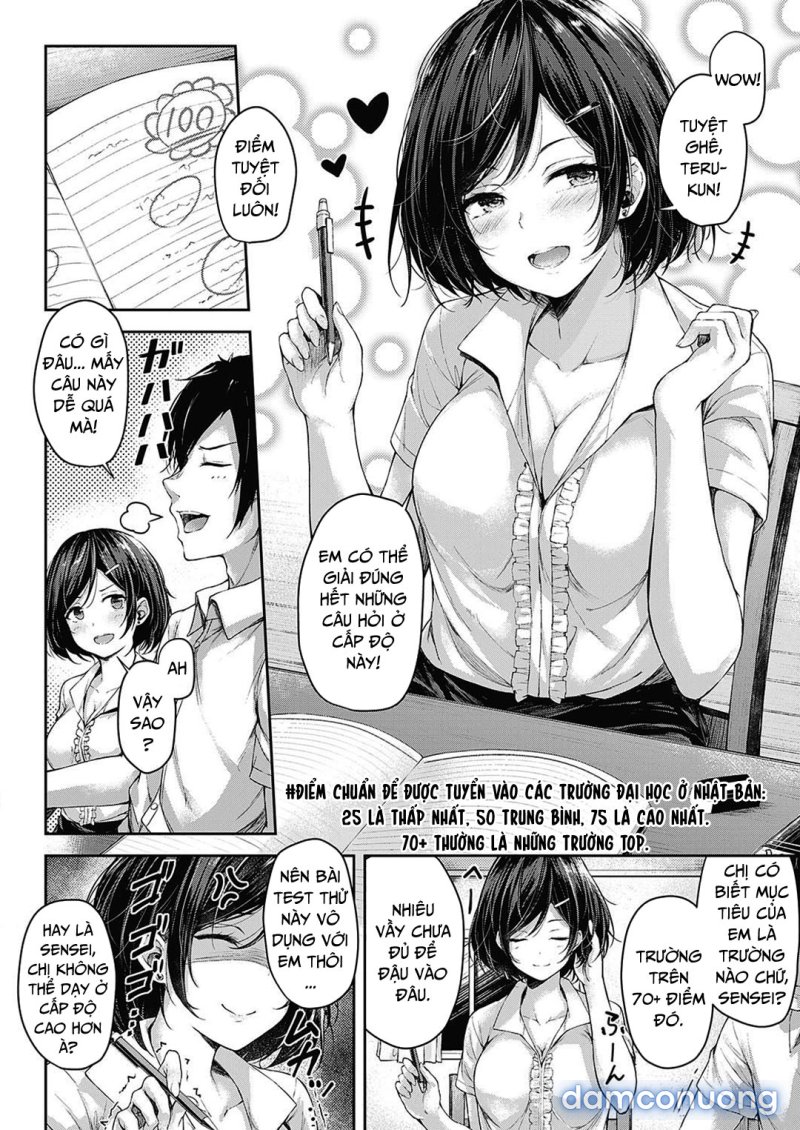 Bài test tập trung của chị gia sư xinh đẹp Oneshot - Page 5