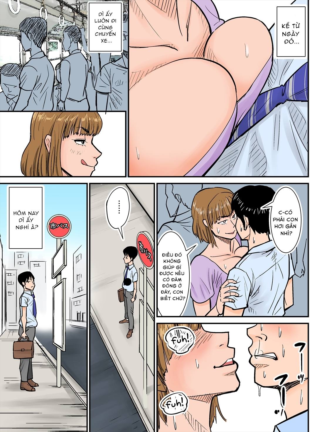 Bắt gặp dì ngoại tình Oneshot - Page 6