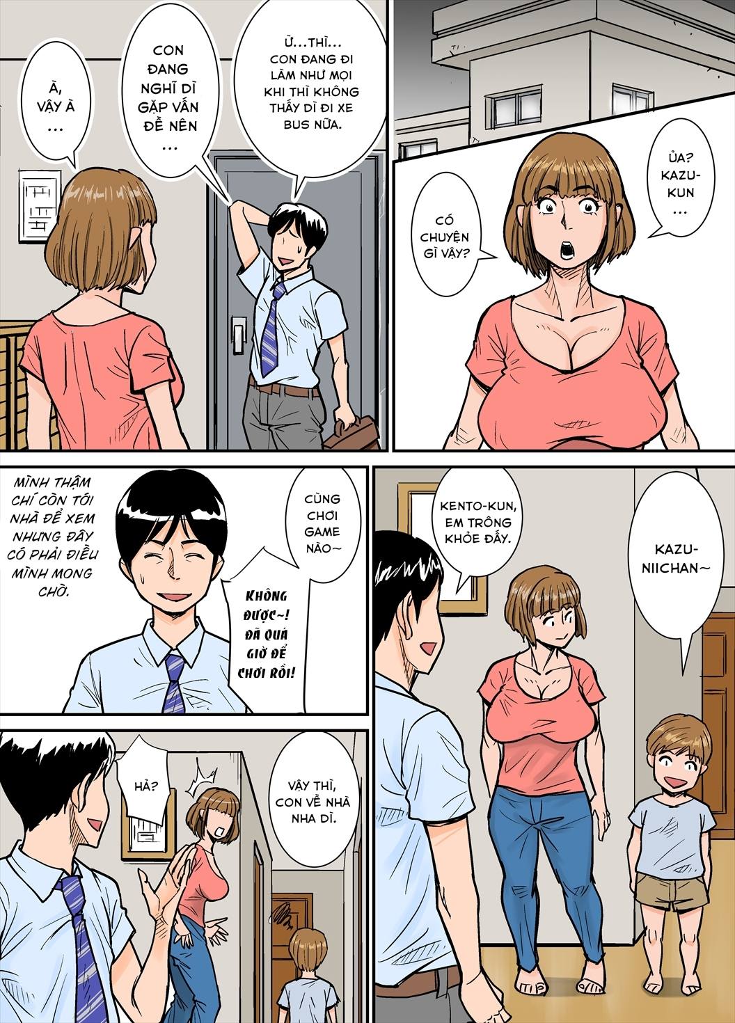 Bắt gặp dì ngoại tình Oneshot - Page 8