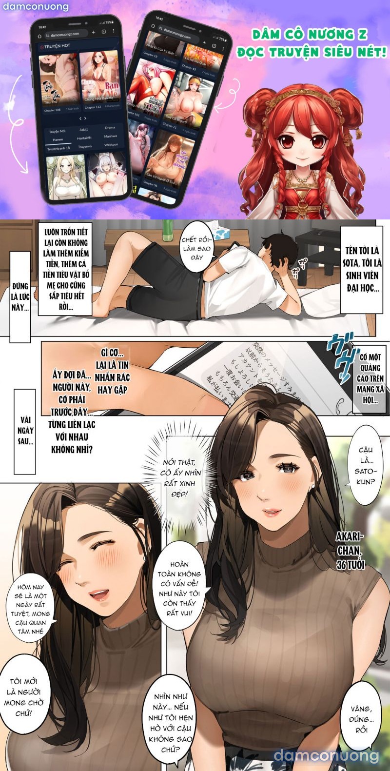 Bộ Truyện Của Tác Giả Sakura - Chương 3 - Page 1