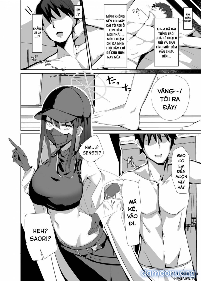 DeliHeal Yondara Saori ga Kite Sonomama Ecchi Suru Hon Oneshot - Page 9