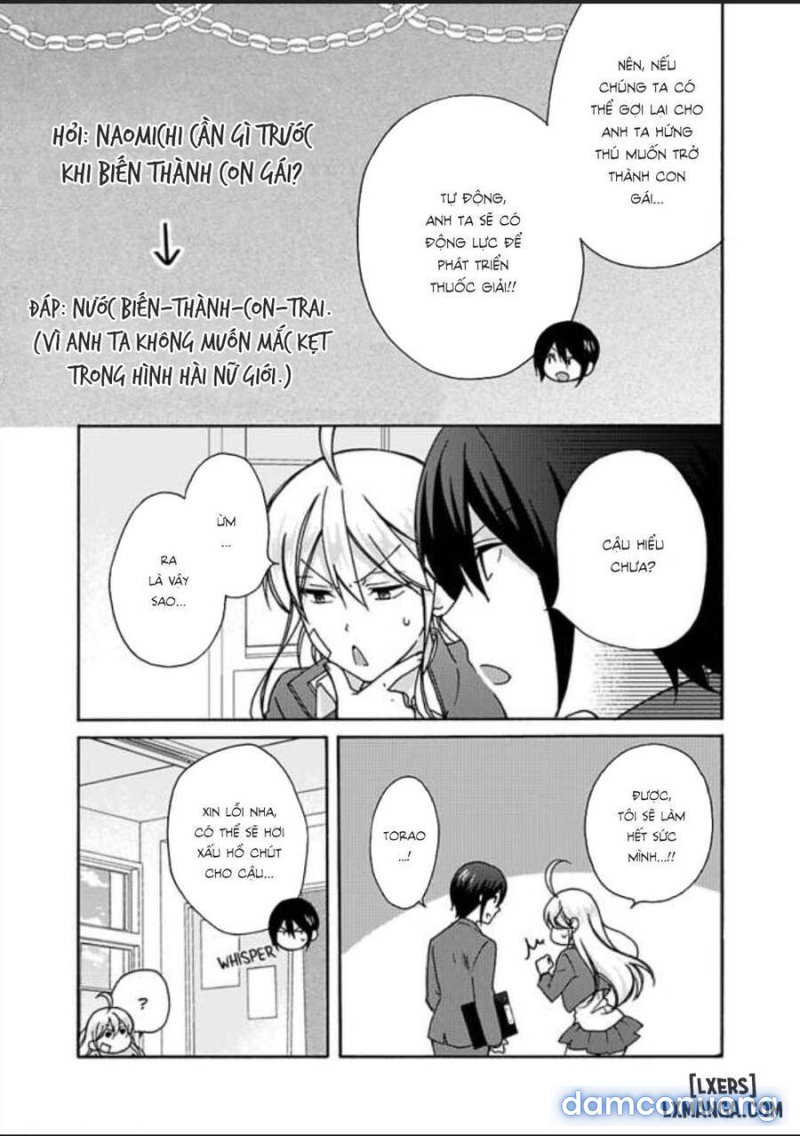 Nyotaika Yankee Gakuen: Ore no Hajimete, Nerawaretemasu! Chapter 21 - Page 7