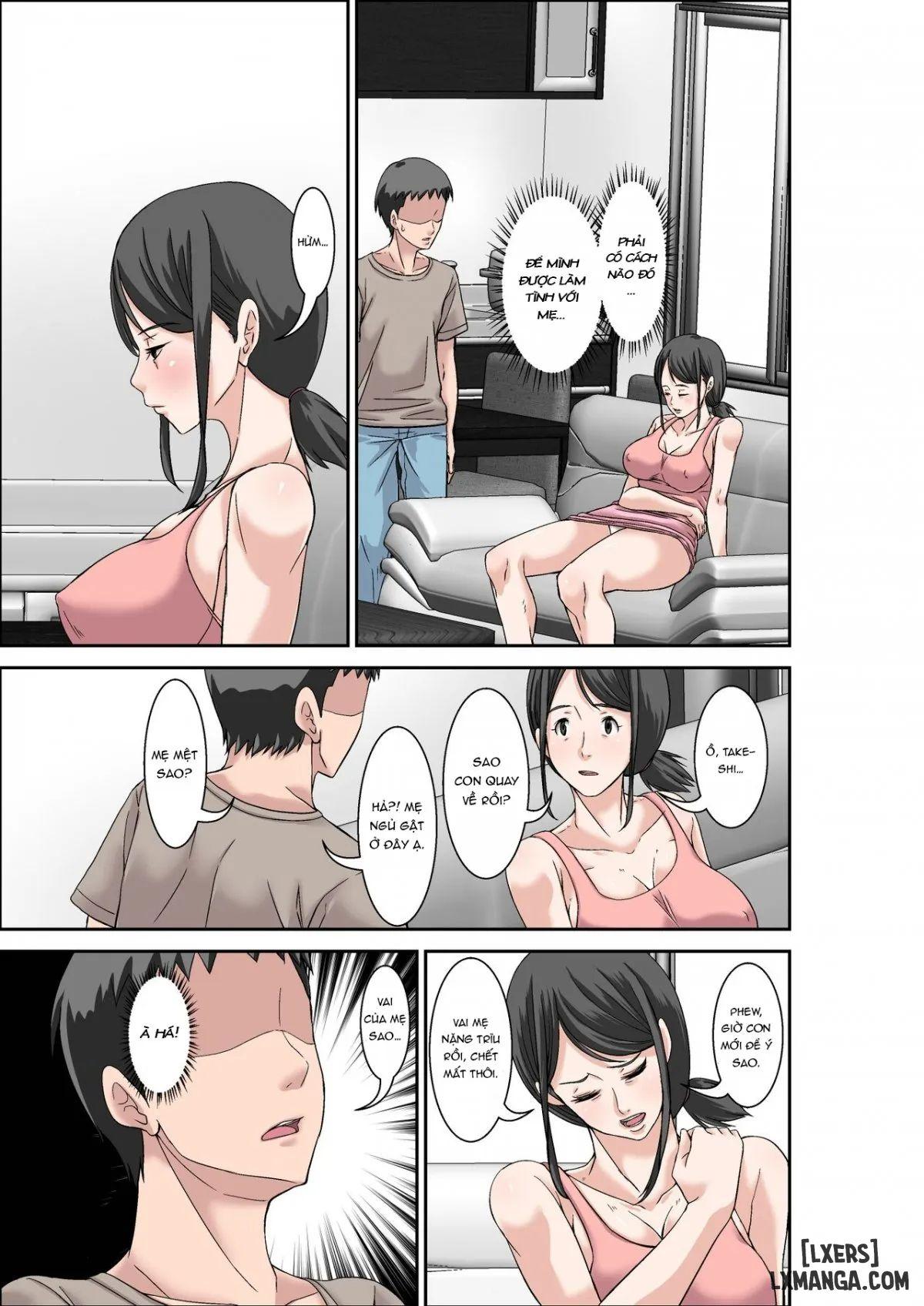 Hahaoya to SEX shiyou to shitara cho binkan taishitsu no oba ga wana ni kakatta hanashi Chapter 2 - Page 10