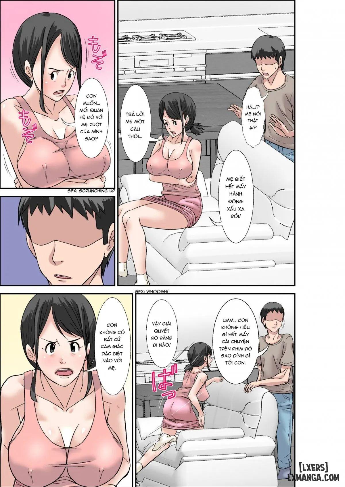 Hahaoya to SEX shiyou to shitara cho binkan taishitsu no oba ga wana ni kakatta hanashi Chapter 2 - Page 26