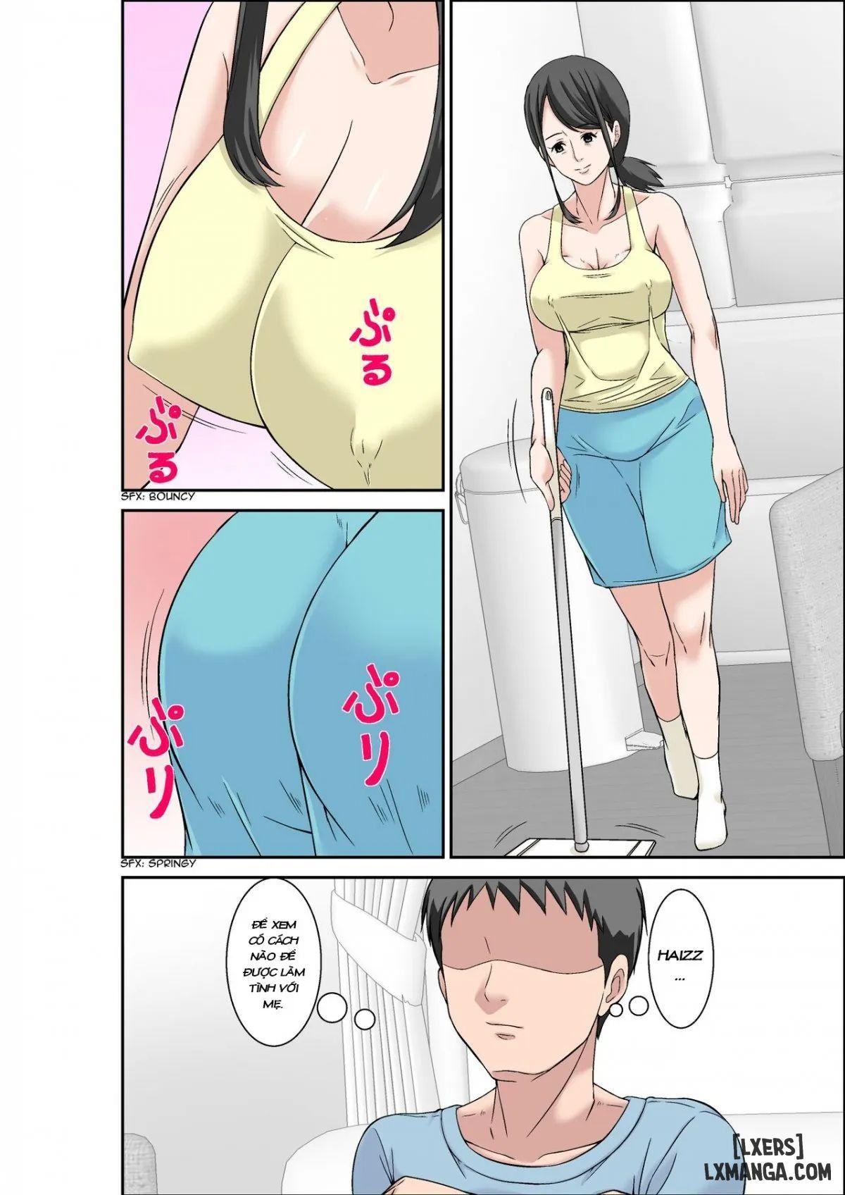 Hahaoya to SEX shiyou to shitara cho binkan taishitsu no oba ga wana ni kakatta hanashi Chapter 2 - Page 3