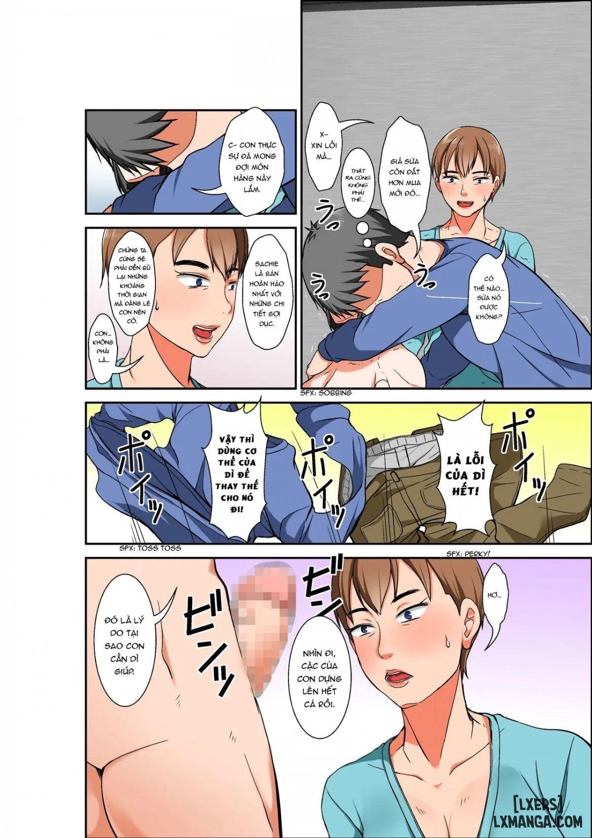 Hahaoya to SEX shiyou to shitara cho binkan taishitsu no oba ga wana ni kakatta hanashi Chapter 1 - Page 13