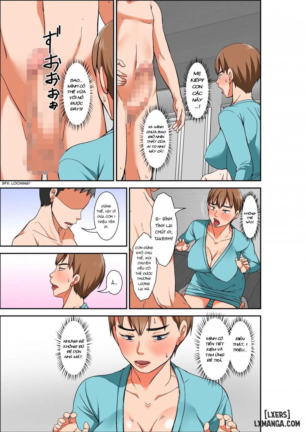 Hahaoya to SEX shiyou to shitara cho binkan taishitsu no oba ga wana ni kakatta hanashi Chapter 1 - Page 14