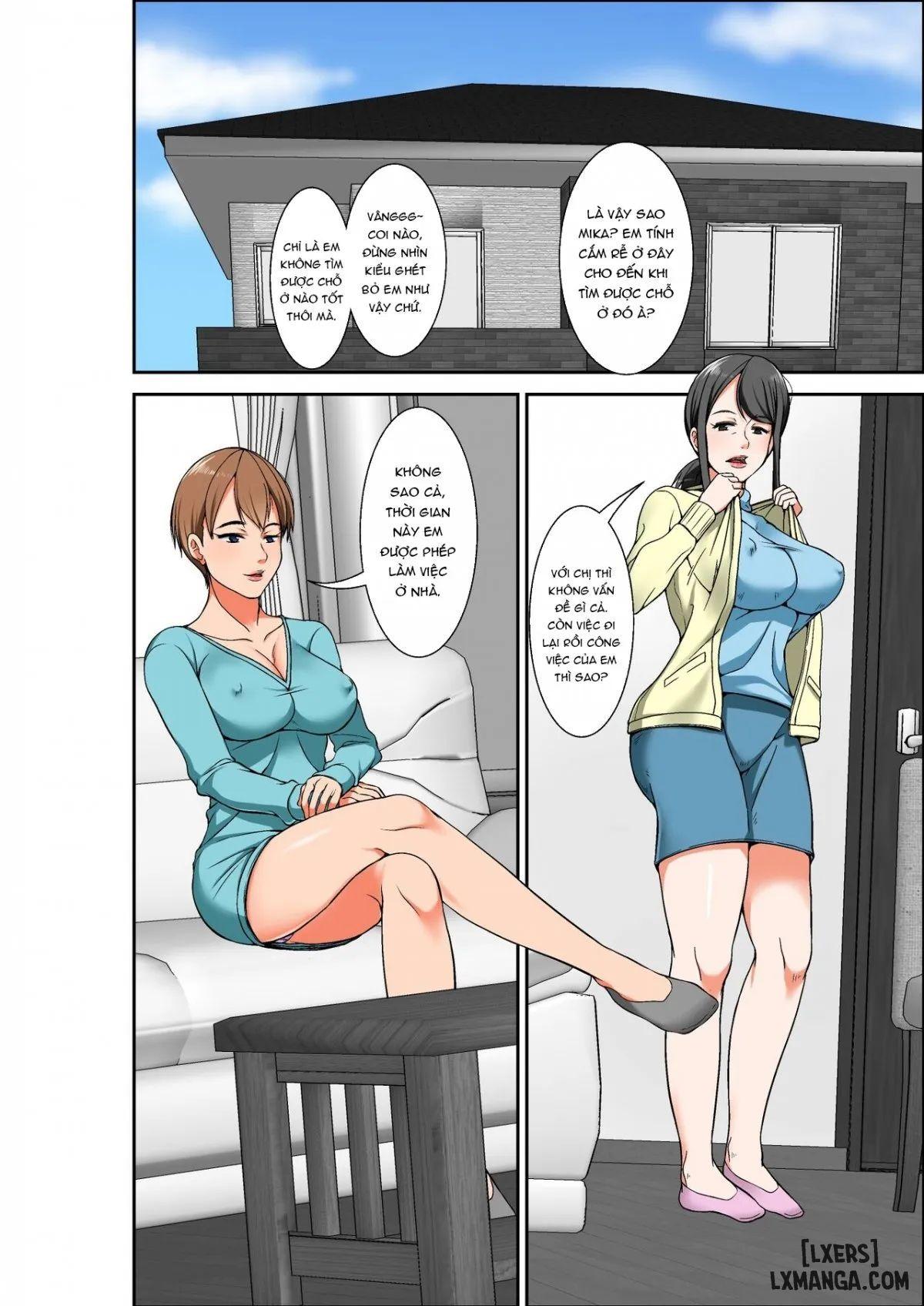 Hahaoya to SEX shiyou to shitara cho binkan taishitsu no oba ga wana ni kakatta hanashi Chapter 1 - Page 3