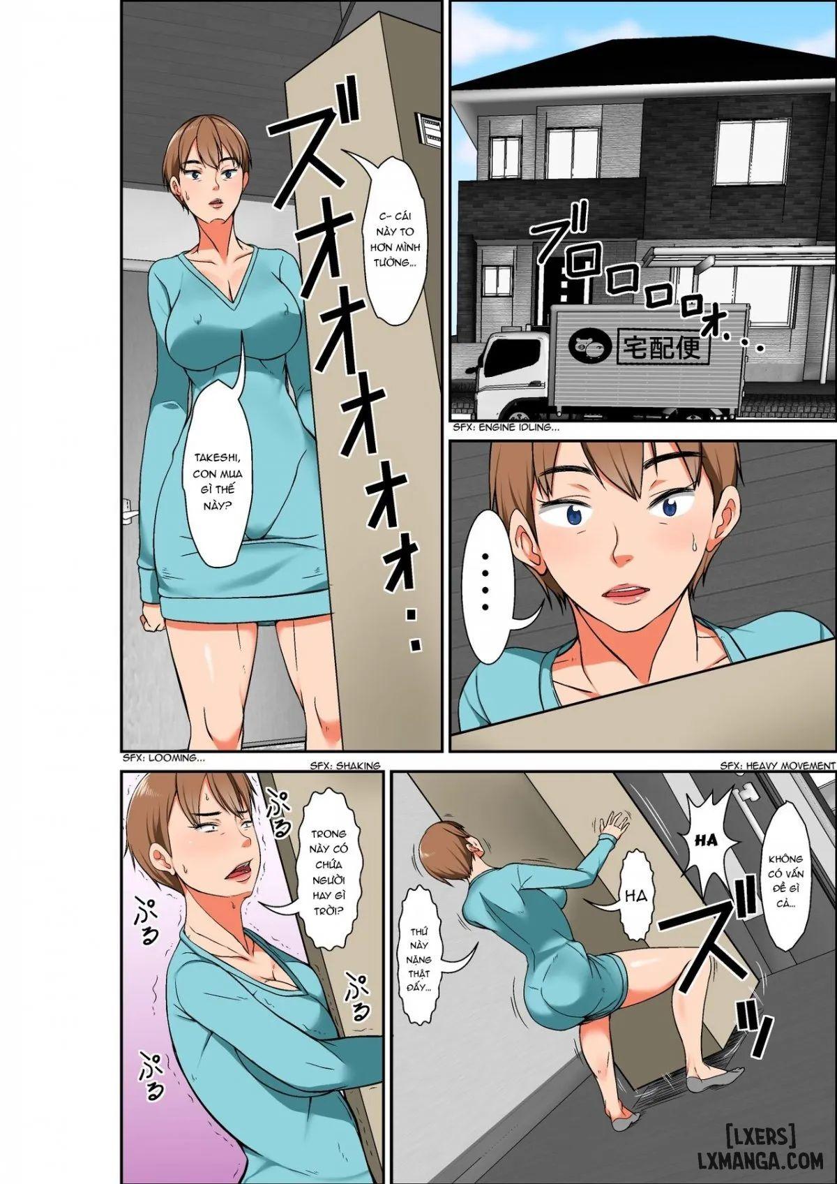 Hahaoya to SEX shiyou to shitara cho binkan taishitsu no oba ga wana ni kakatta hanashi Chapter 1 - Page 5