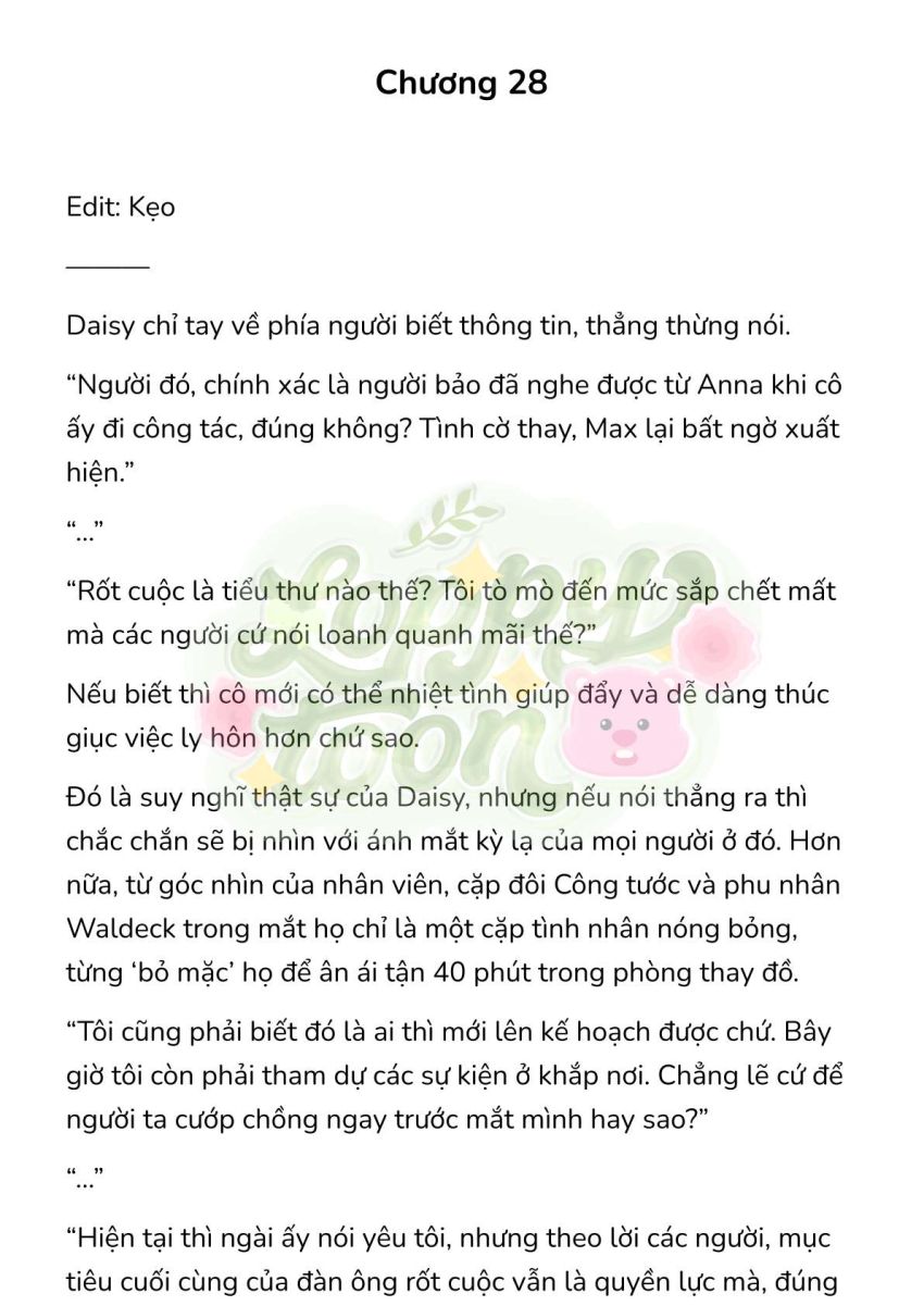 [Novel] Trận Chiến Ly Hôn! Chapter 28 - Page 1