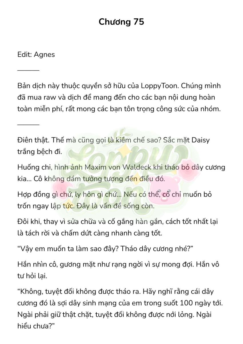 [Novel] Trận Chiến Ly Hôn! - Chương 75 - Page 1