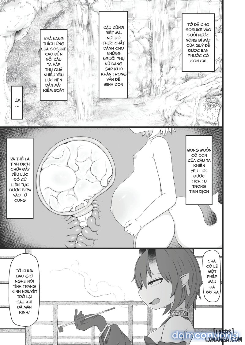 Loli Baba Okaa-san wa Oshi ni Yowai 8 Oneshot - Page 21