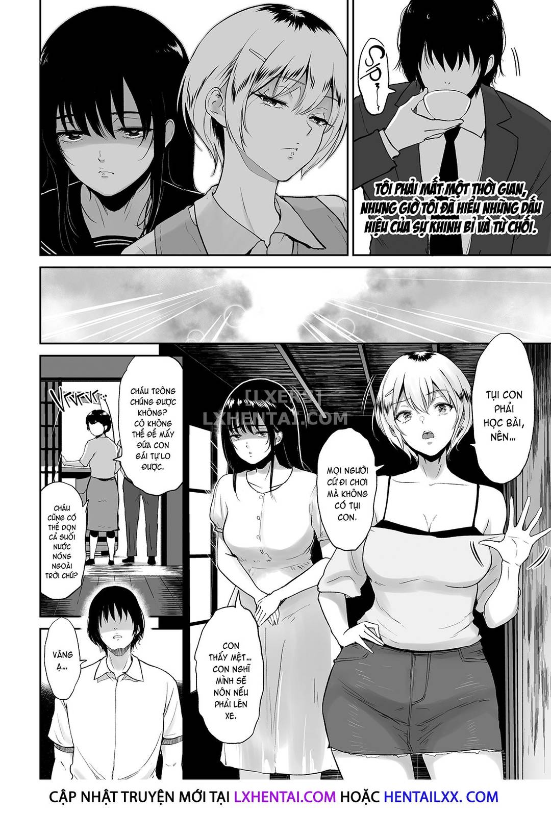 Đi suối nước nóng cùng những cô em họ Oneshot - Page 8