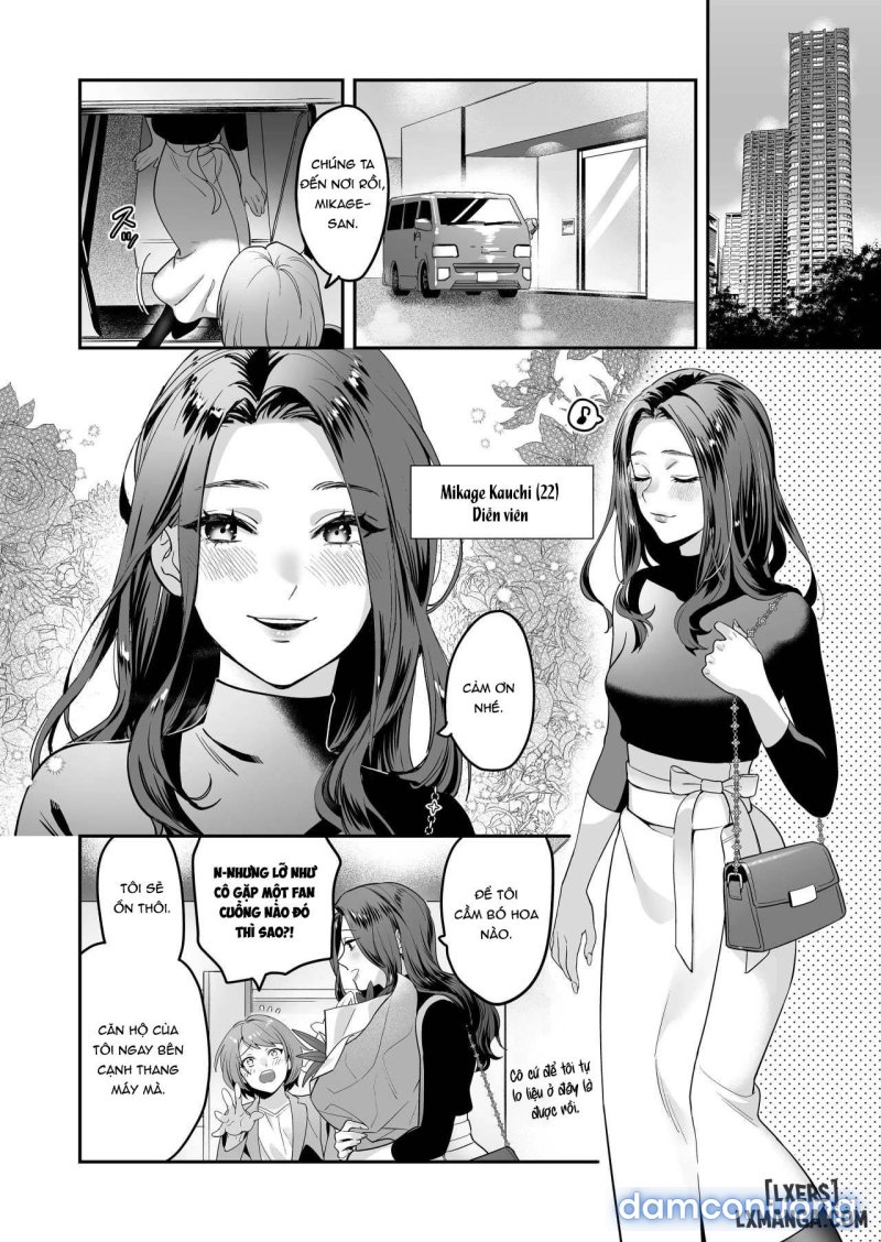 Đồ chơi người lớn của nữ diễn viên ngây thơ Oneshot - Page 3