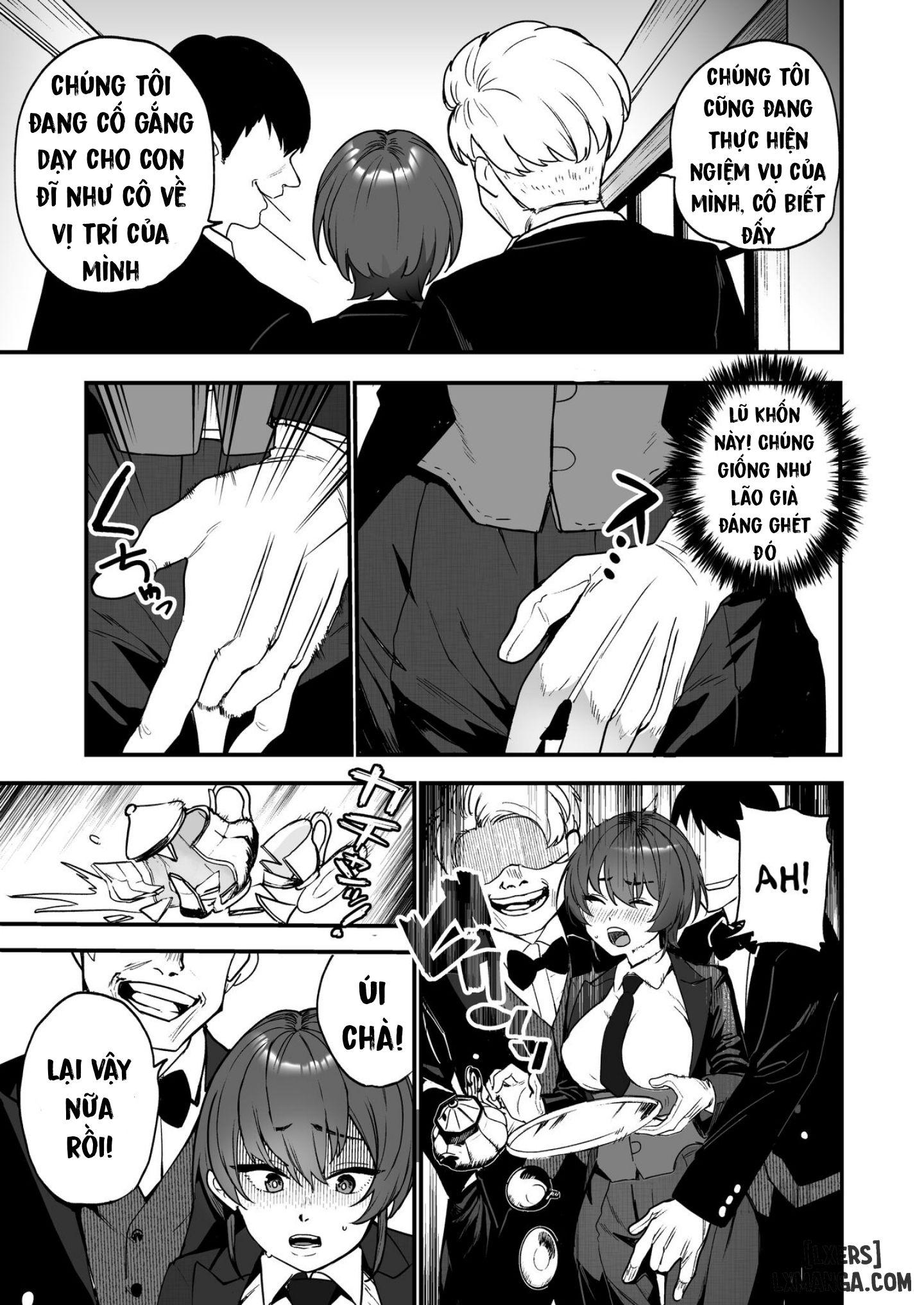 Charming Female Butler Undergoes A Ruthless Masochist Corruption Induction Course Oneshot - Page 11