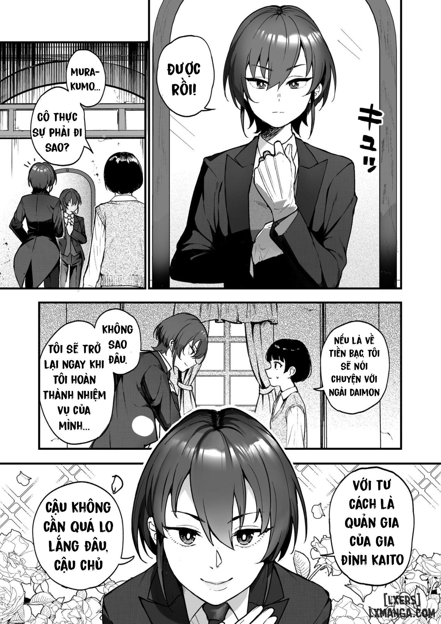 Charming Female Butler Undergoes A Ruthless Masochist Corruption Induction Course Oneshot - Page 3