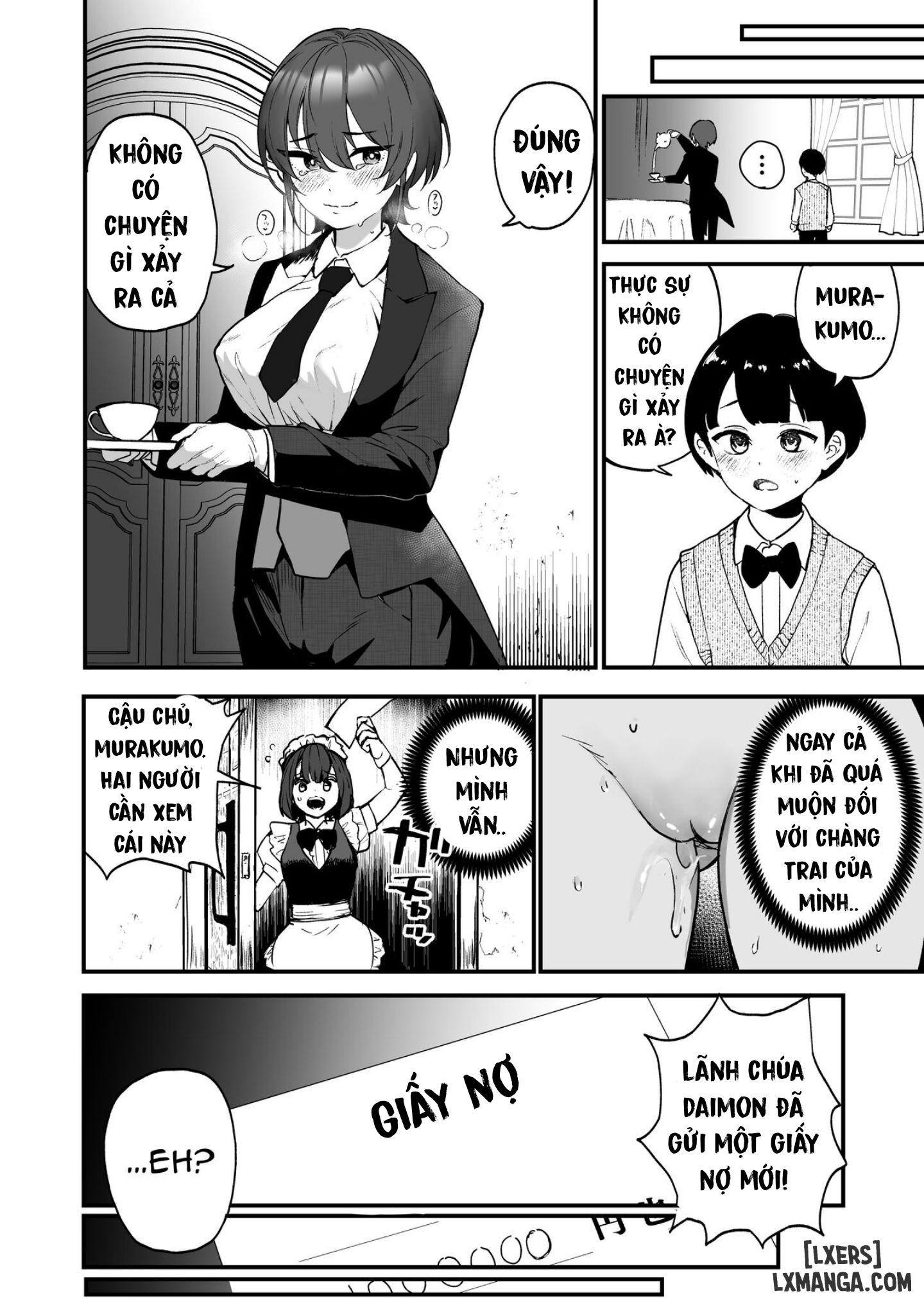 Charming Female Butler Undergoes A Ruthless Masochist Corruption Induction Course Oneshot - Page 32