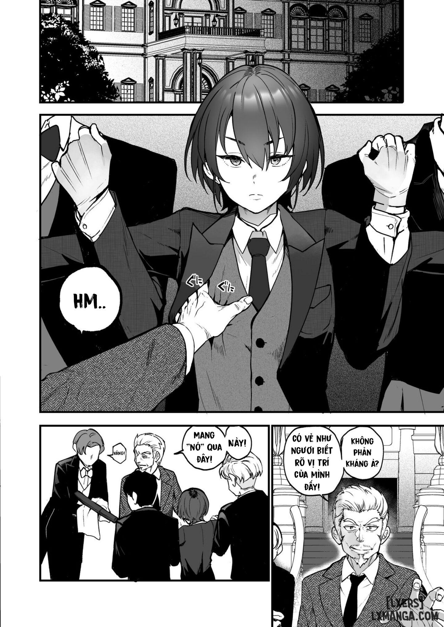 Charming Female Butler Undergoes A Ruthless Masochist Corruption Induction Course Oneshot - Page 4