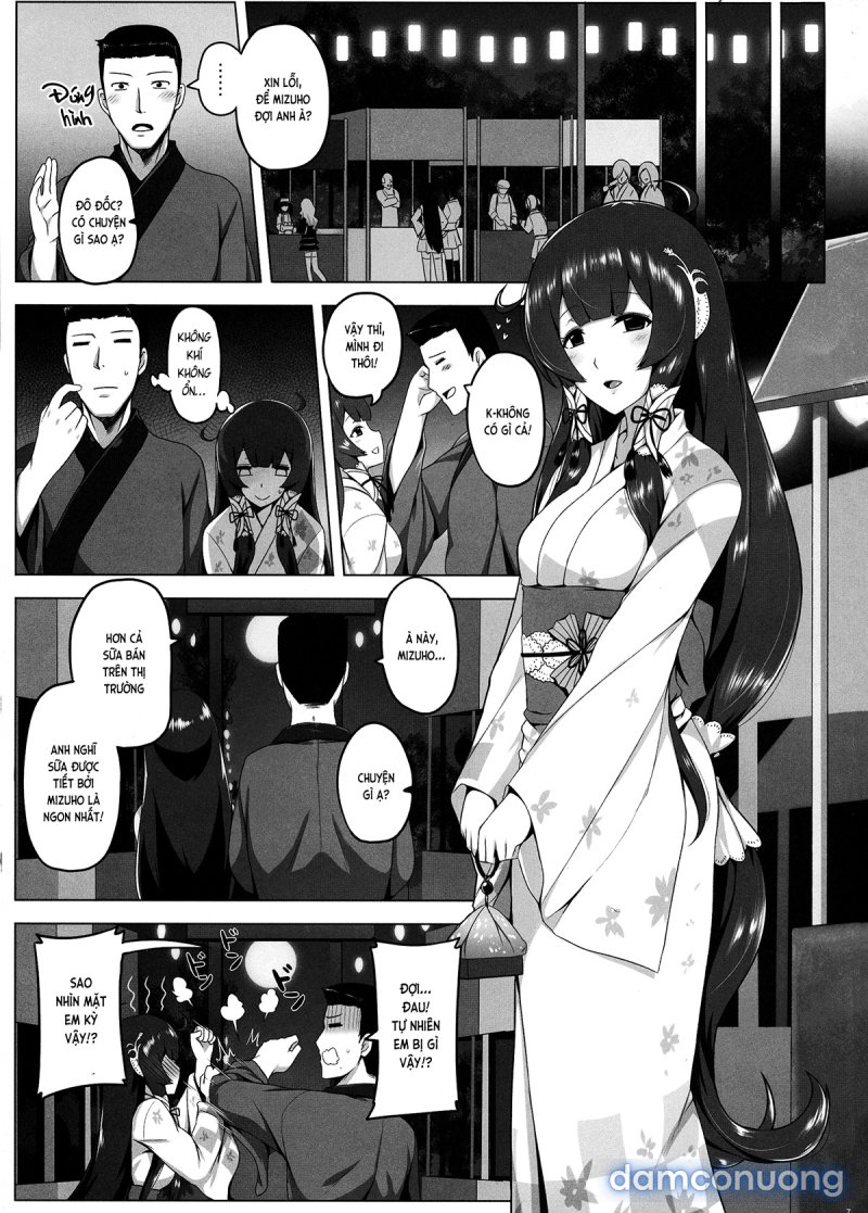 Mizuho Tình Và Nhũ (KanColle) Chapter 2 - Page 8