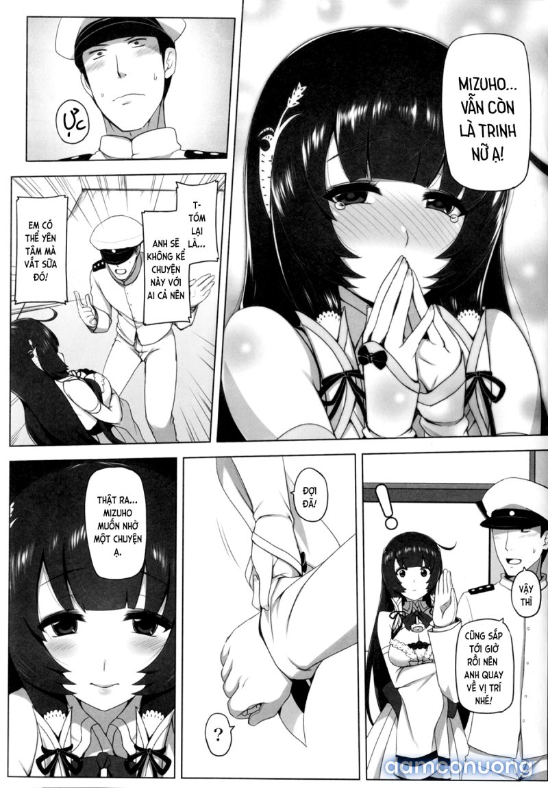 Mizuho Tình Và Nhũ (KanColle) Chapter 1 - Page 4