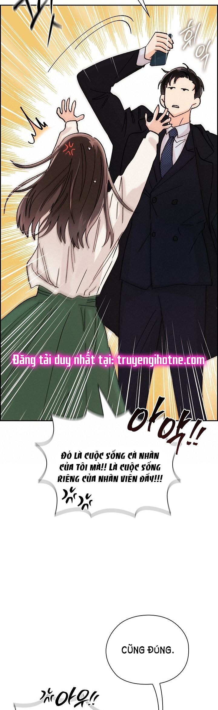 [18+] Trong Công Ty Thì Hãy Đứng Đắn - Chương 4.2 - Page 2