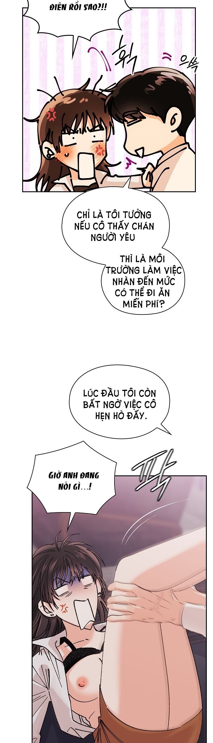 [18+] Trong Công Ty Thì Hãy Đứng Đắn - Chương 3.1 - Page 18