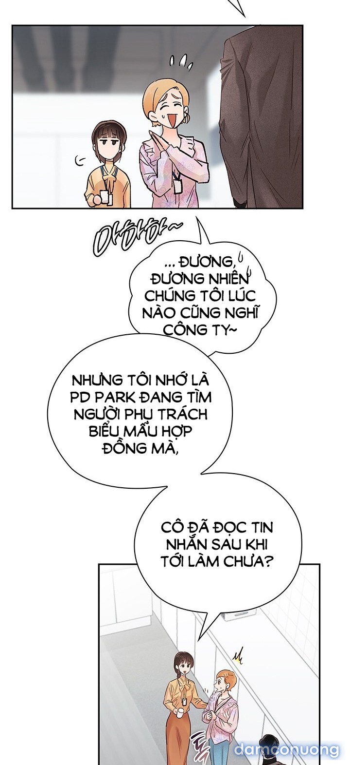 [18+] Trong Công Ty Thì Hãy Đứng Đắn Chapter 30.2 - Page 13