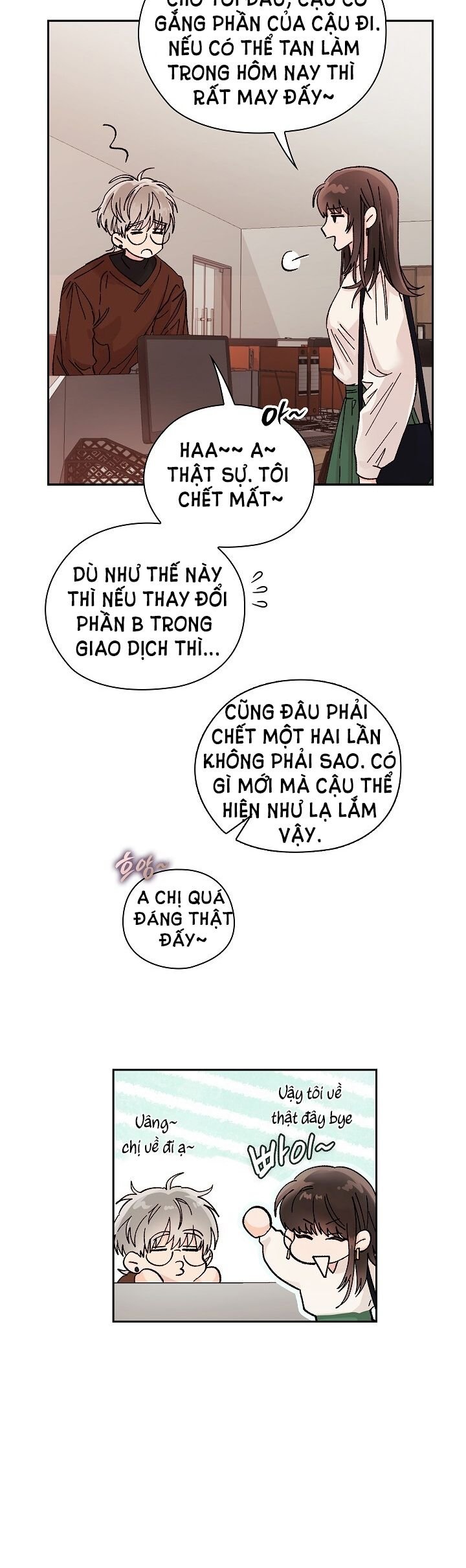 [18+] Trong Công Ty Thì Hãy Đứng Đắn Chapter 6.1 - Page 4