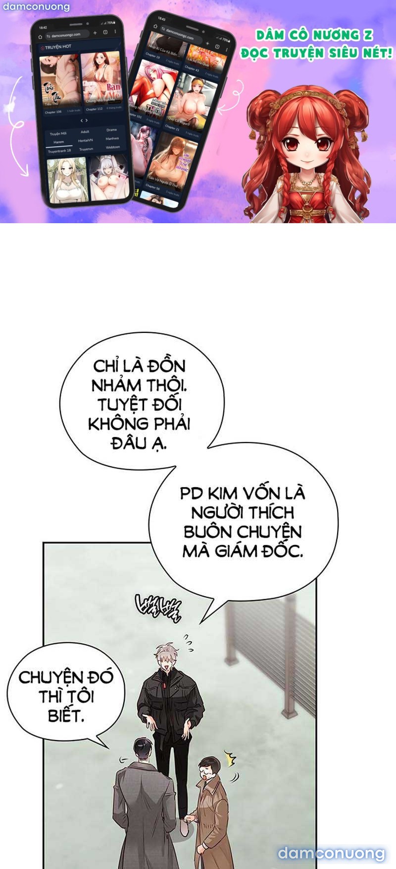 [18+] Trong Công Ty Thì Hãy Đứng Đắn - Chương 36.2 - Page 1