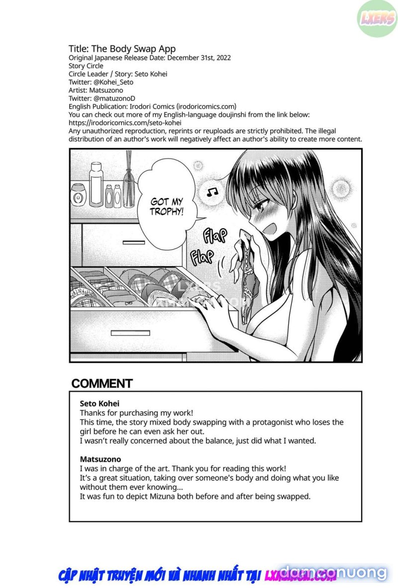 App hoán đổi thân xác Oneshot - Page 38