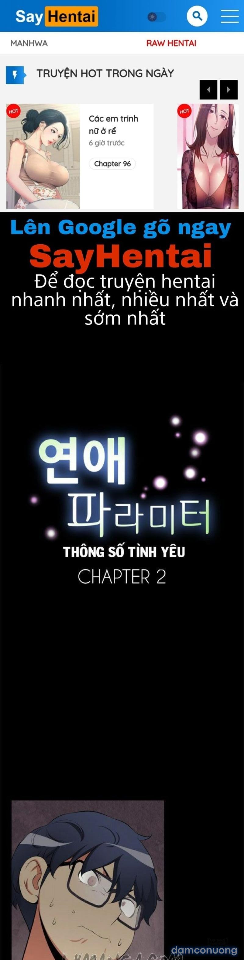 Thông Số Tình Yêu Của Giới trẻ Chapter 2 - Page 1